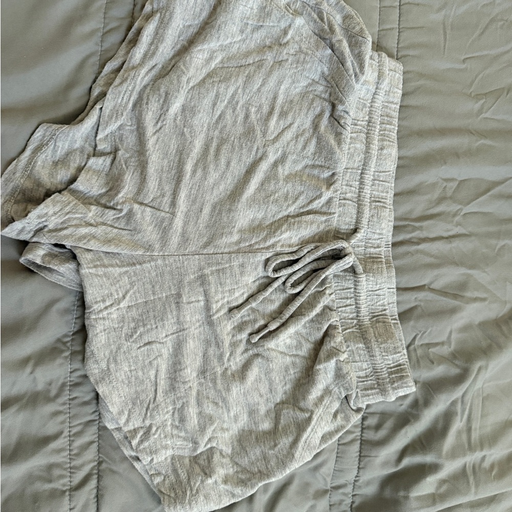 stars above Heather Gray Knit Lounge Shorts